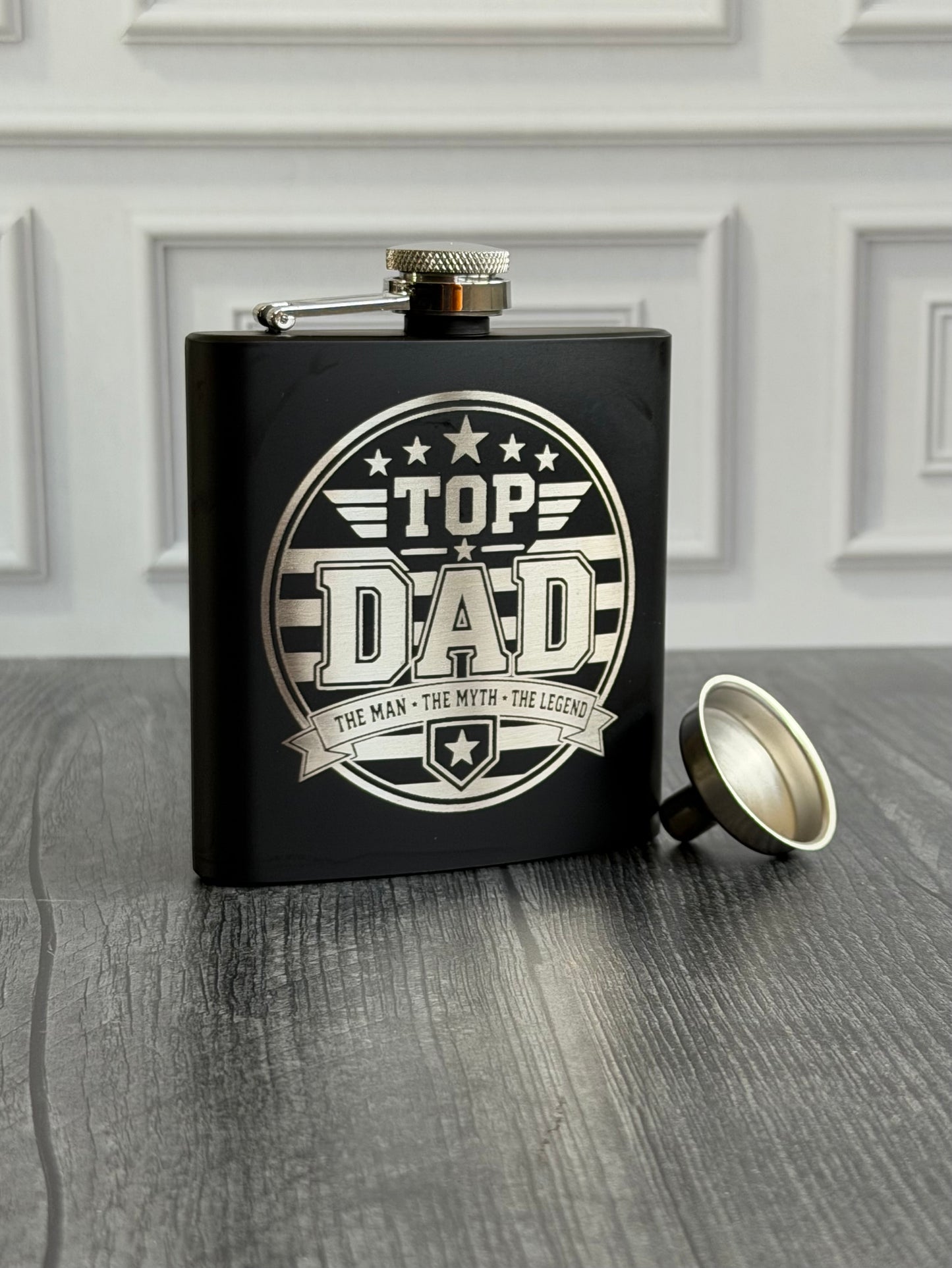 Top Dad 6oz. Flask Set