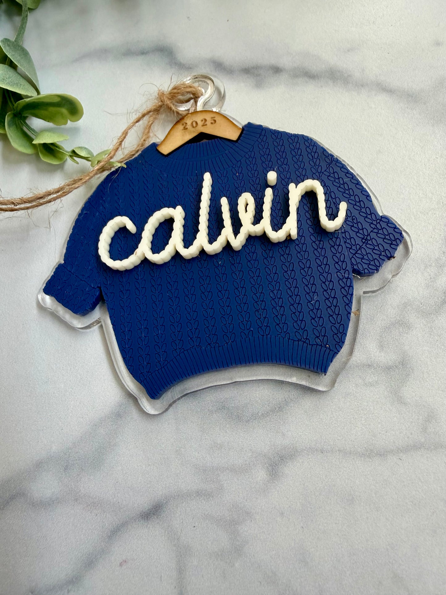 Chunky Sweater Ornament