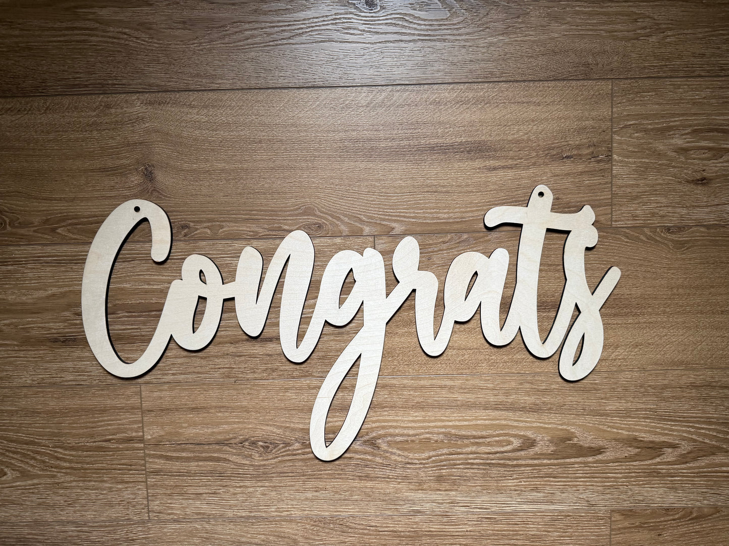 Congrats Backdrop Sign