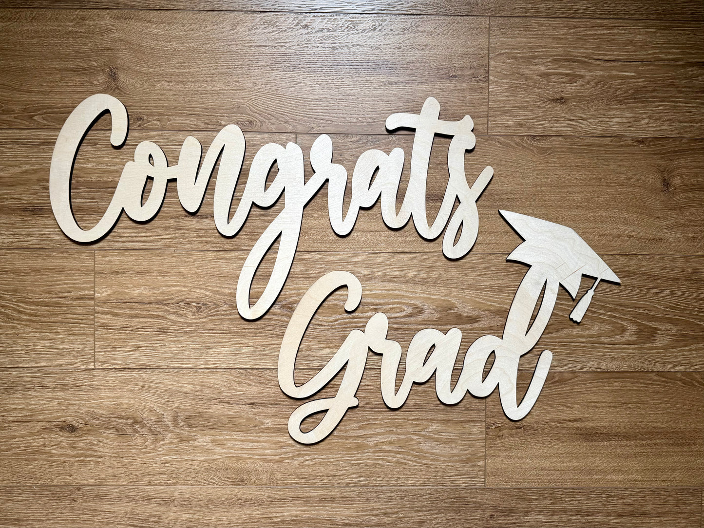 Congrats Grad Backdrop Sign