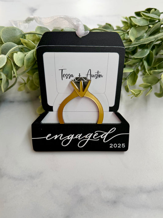 Engagement Ring Box Ornament