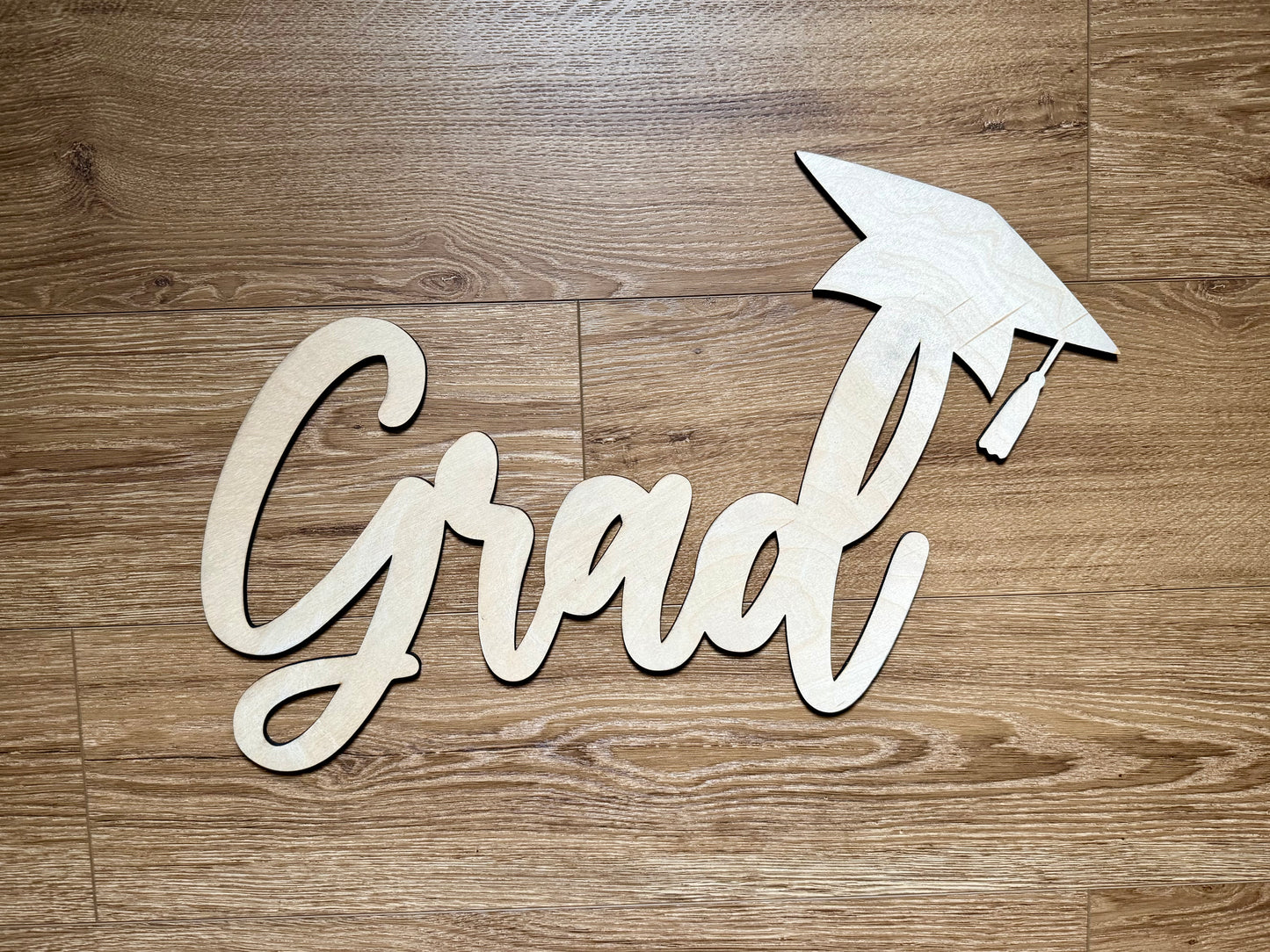 Grad Backdrop Sign