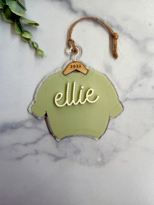 Chunky Sweater Ornament