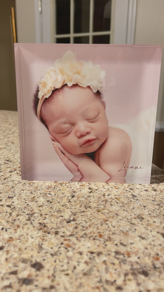 Acrylic Photo Block