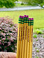 A set of six engraved Ticonderoga pencils